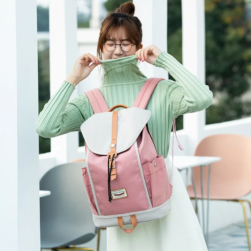 Кампус Девушки средние школьные ранцы для мальчиков детские Студенческие