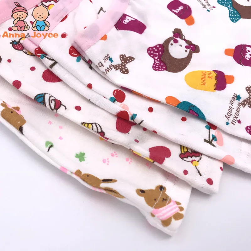 6 шт./Лот хлопковые трусы-боксеры для девочек 2-10 лет | Мать и ребенок