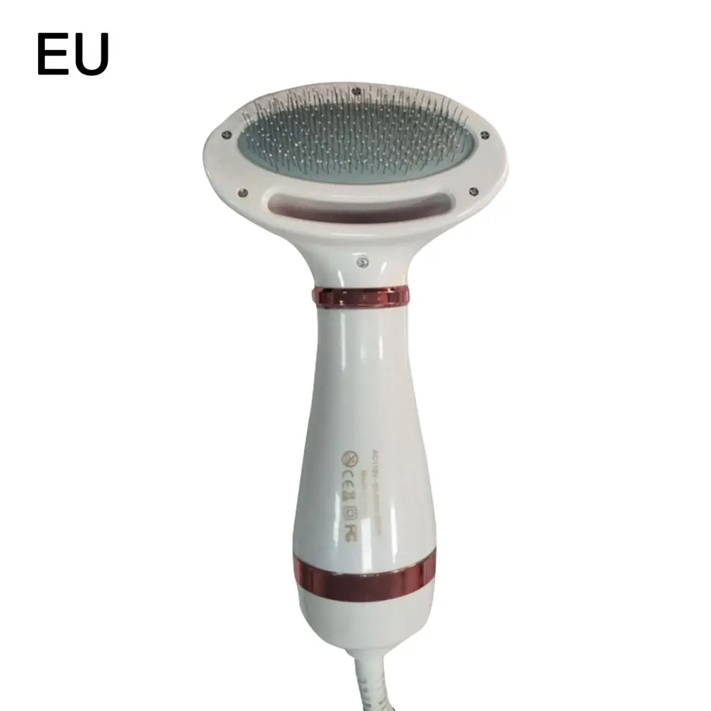 

2-In-1 Portable Dog Hair Dryer And Comb Brush Electric Pet Grooming Cat Hair Comb Low Noise Dog Fur Blower