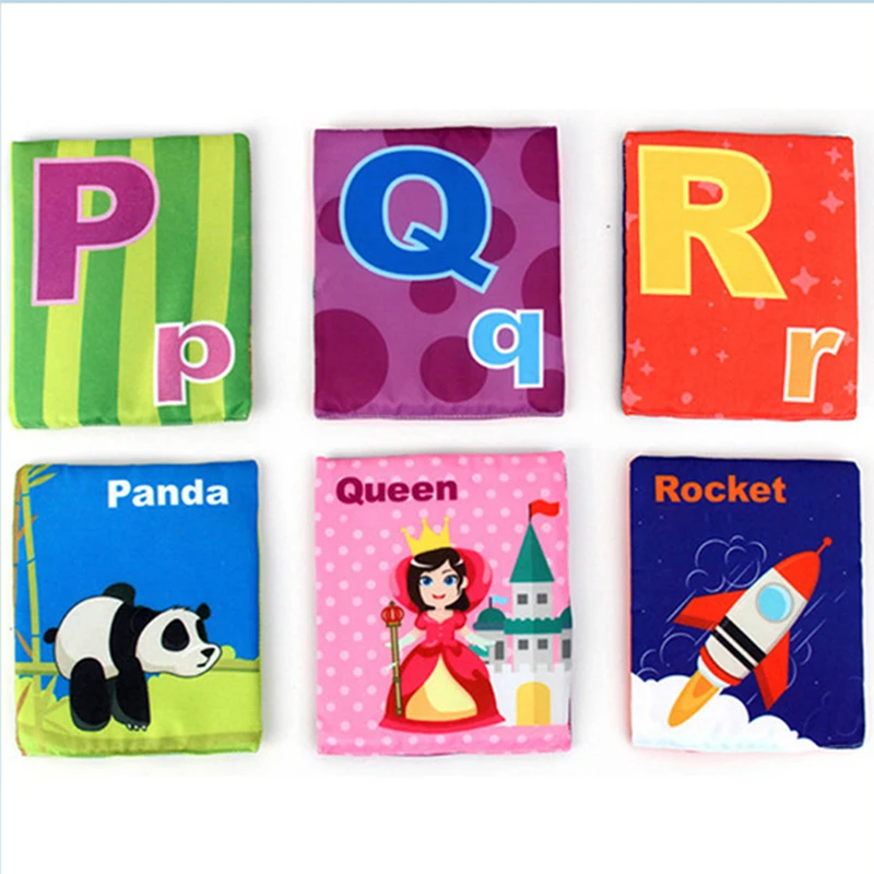 Черный и белый мягкая флеш карты 26 моделей младенцев визуальные головоломки