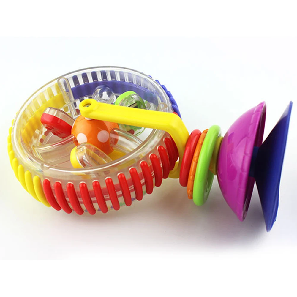 Детские погремушки игрушки Трехцветная модель вращающаяся ветряная мельница Noria