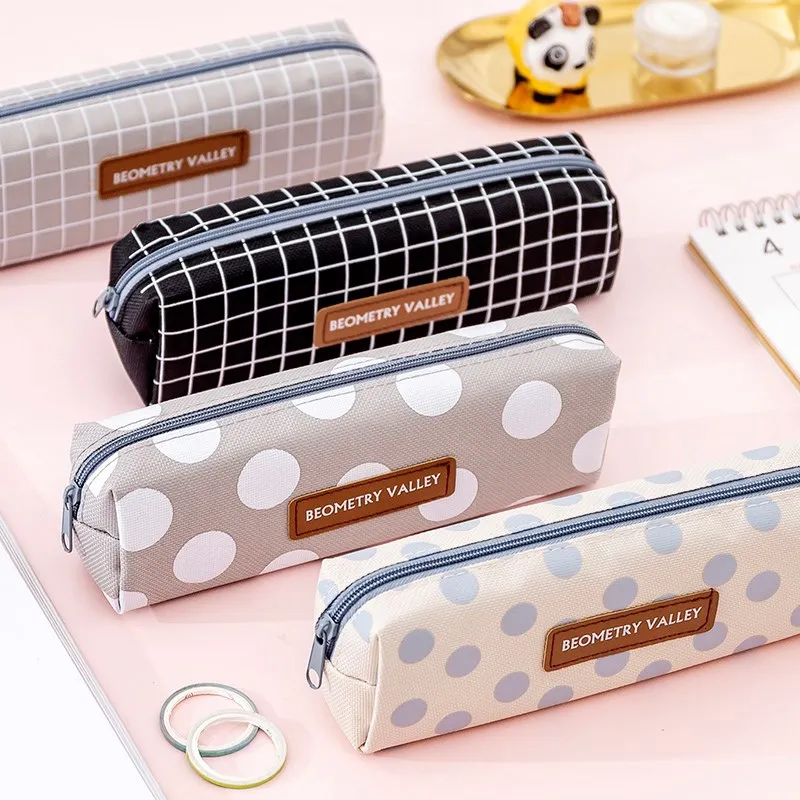 1 шт. школьные принадлежности пенал для девочек подарок детей милые холщовые