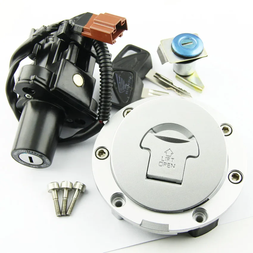 

Fuel Tank Cap Ignition Switch Kit For Honda CBR1000 CBR1000RR Fireblade CB1000 CB1000R CBR600RR OEM 35010-MFL-670 35010-MGP-A00