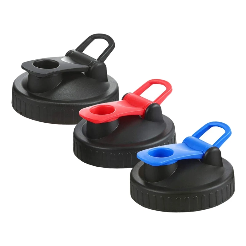 3Pcs Pack Wide Mouth Canning Lids Flip Cap with Leak-Proof Seal Storage Caps for Mason Jars Ball Ja | Дом и сад