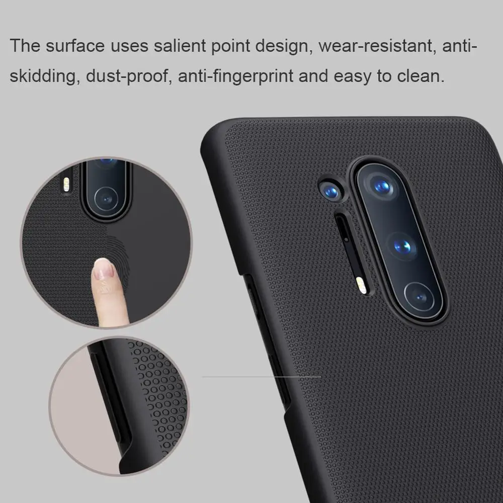 Чехол Nillkin для Oneplus 8 7T 7 Pro суперматовый Жесткий Тонкий чехол накладка OnePlus 6T 5 3 5T