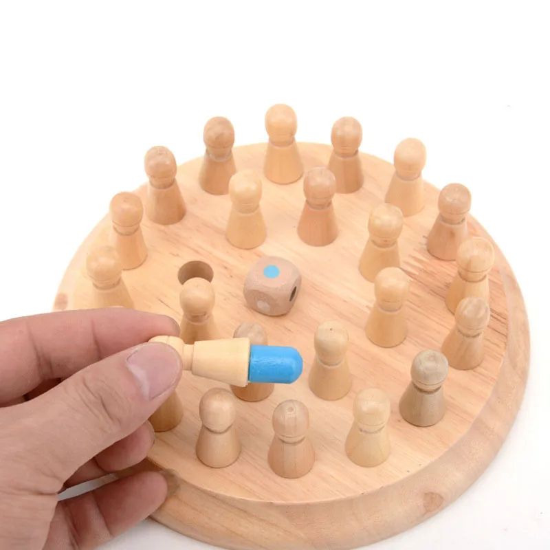 

Educational Toys For Children Wooden Memory Match Stick Chess Board Game Table Games Family Board Games Improve Memory