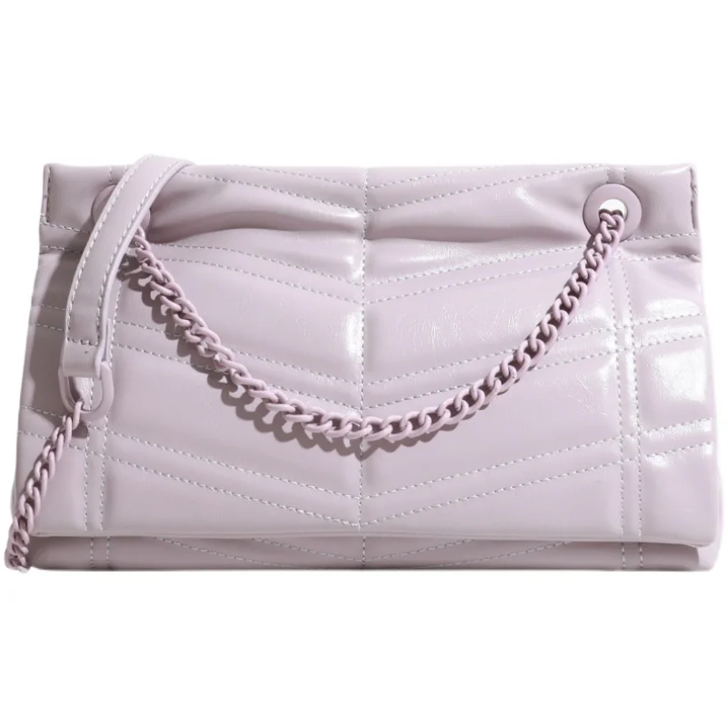 

Luxury Brand Designer Bag, Chain, One-shoulder Diagonal Bag, Small Fragrance Style Rhombic Stray Bag, Large-capacity Female Bag
