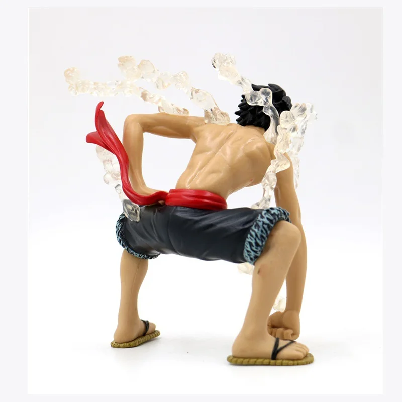 Фигурка Луффи из японского аниме New World Monkey D Luffy 15 см 2 цвета ПВХ экшн фигурки