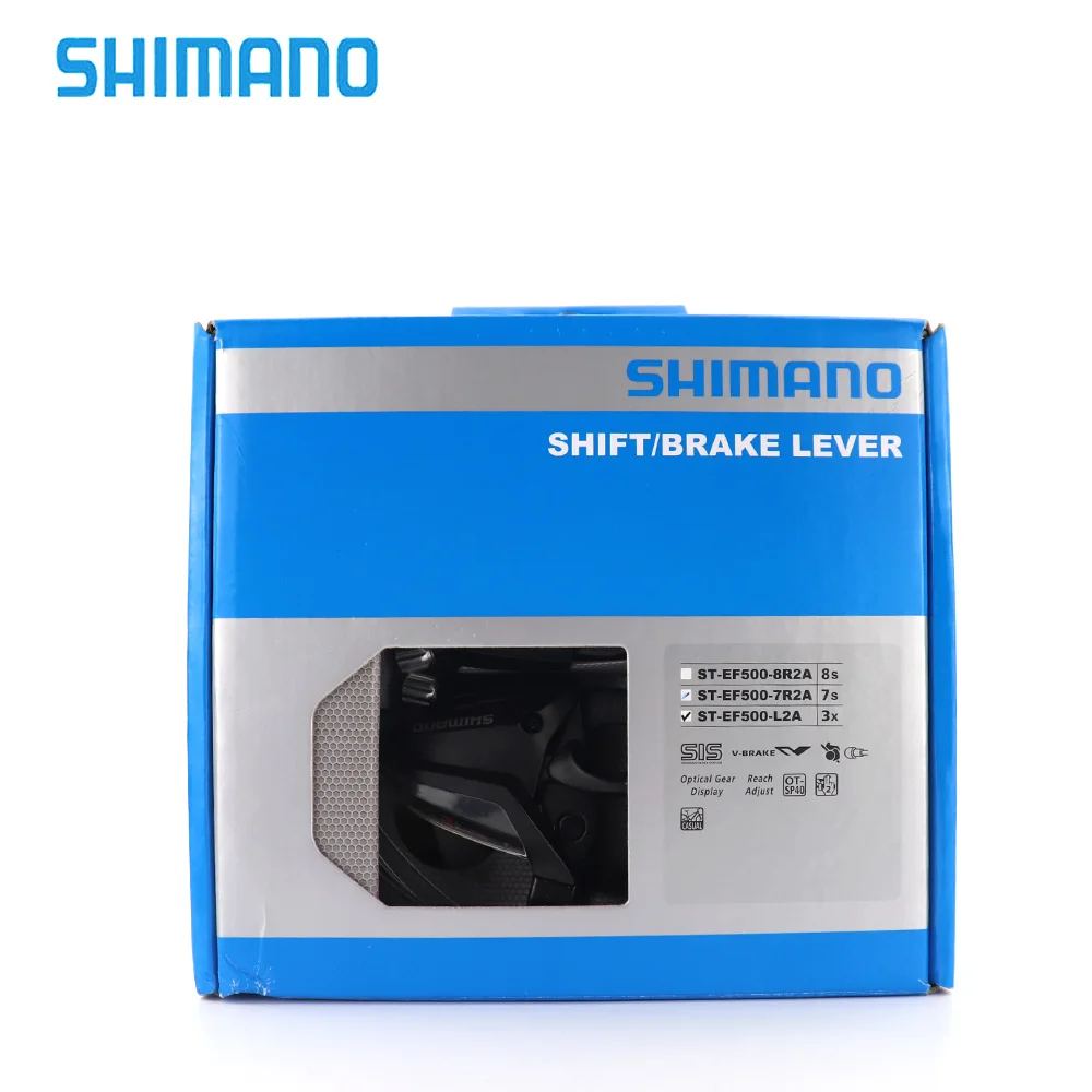 Велосипедные рычаги переключения тормозов SHIMANO ST EF500 3x7S|Велосипедный