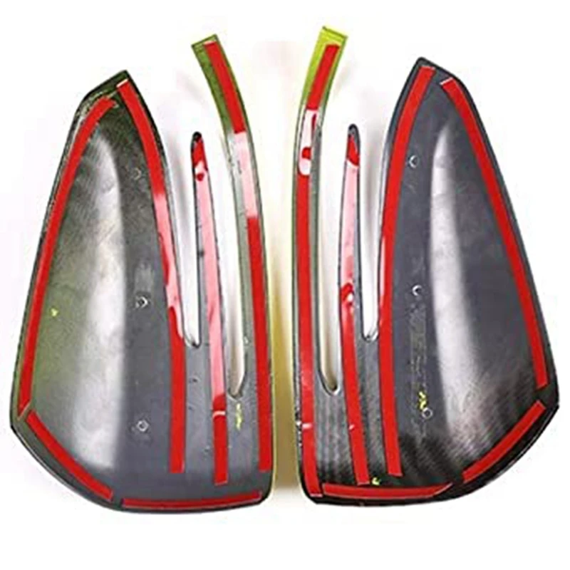 

1 Pair Carbon Fiber Car Rearview Mirror Cover Cap Accessories for Mercedes-Benz a B C E CLA GLA GLK Class W176 W117