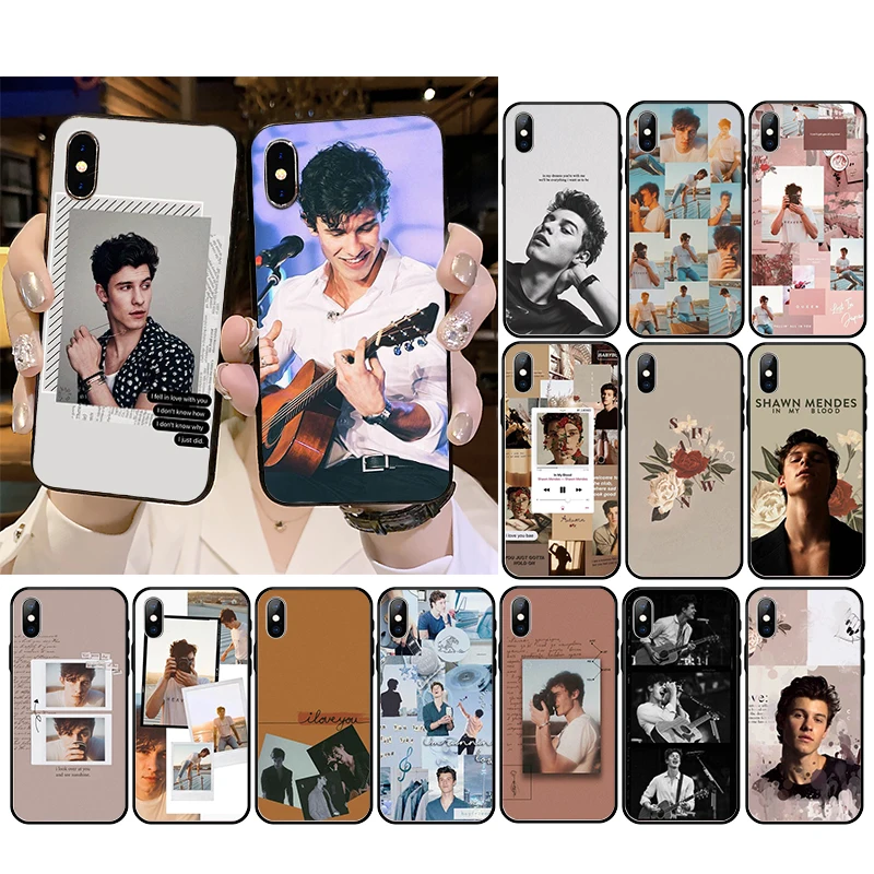 

Pop singer Shawn Mendes Magcon 98 Phone Case For iPhone 12 mini 12Pro Max SE2 11 11Pro XS MAX XR 7 8 6 Plus 5 5S SE