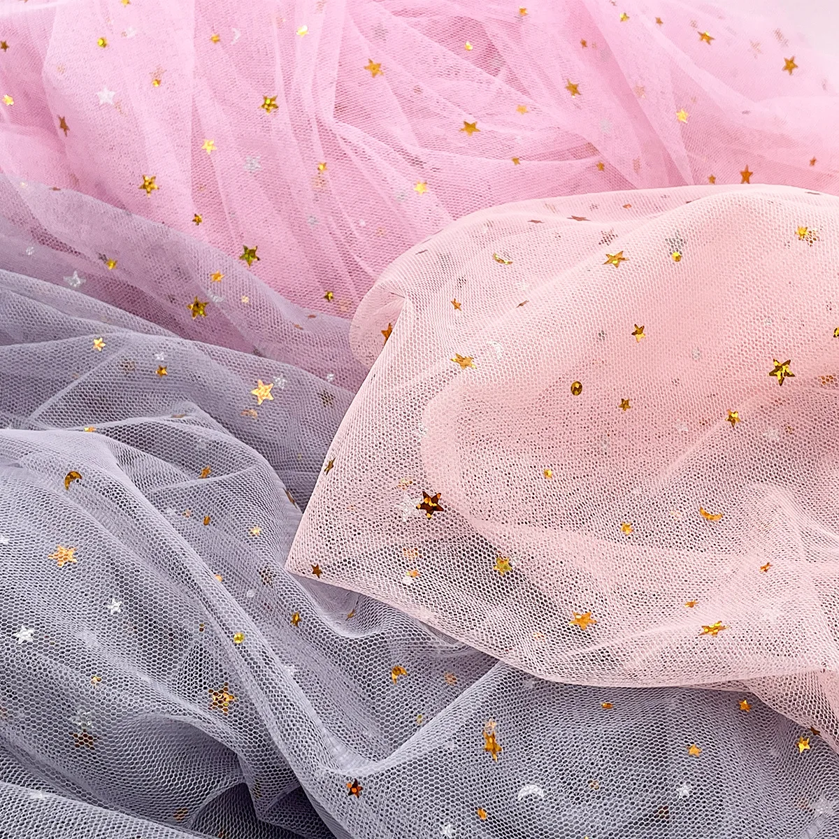 1 5 м Золотая Лазерная Звезда пряжа фон сетка Свадьба Вечеринка украшение стены