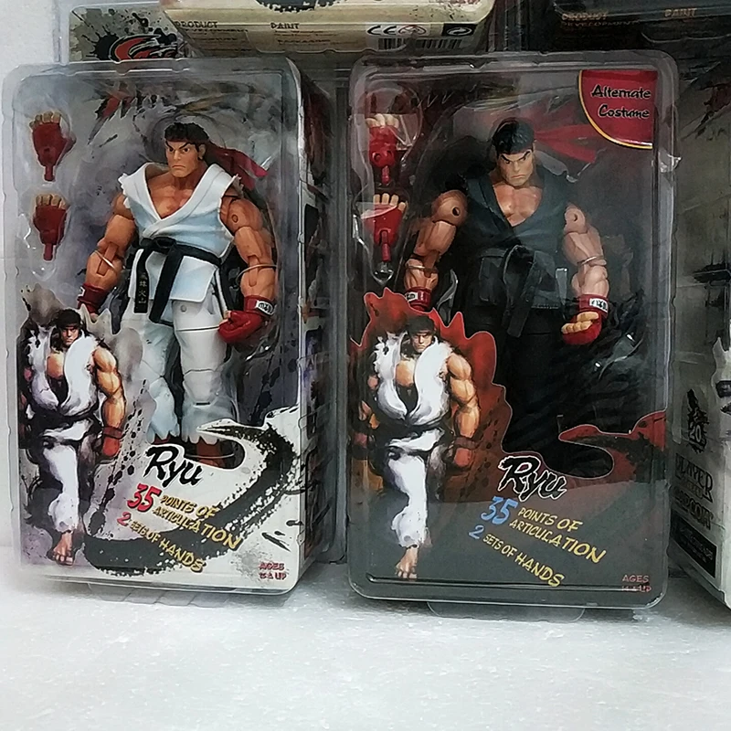 18 см NECA Ken Guile Hoshi Рю фигурка модель игрушки кукла для подарка