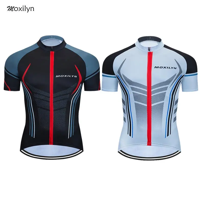 

Moxilyn 2020 Cycling Jersey Mountain bike road bike riding bicycle Jersey men summer riding shirt short sleeve