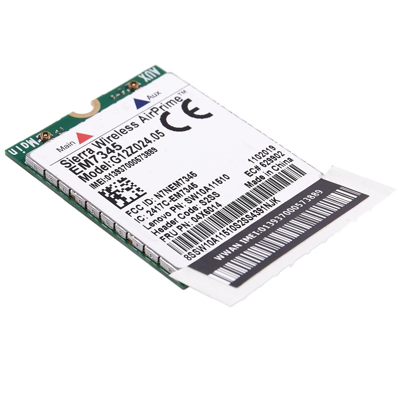 GOBI5000 EM7345 LTE FRU 00JT511 ThinkPad 10 планшеты TP WWAN к оператору сотовой связи HSPA + 42 Мбит/с 4G