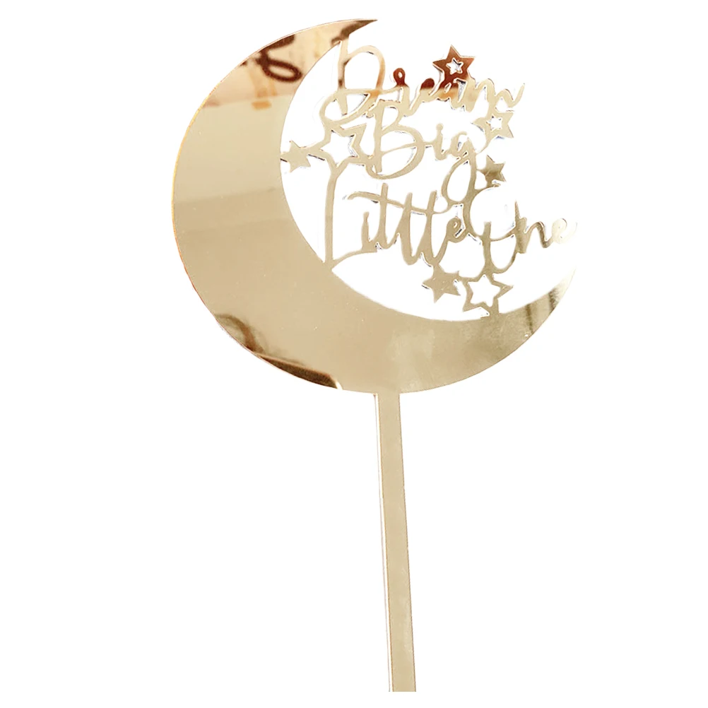 1 шт. украшения для выпечки тортов Топпер Золотой блестящий облачко звезда топпер