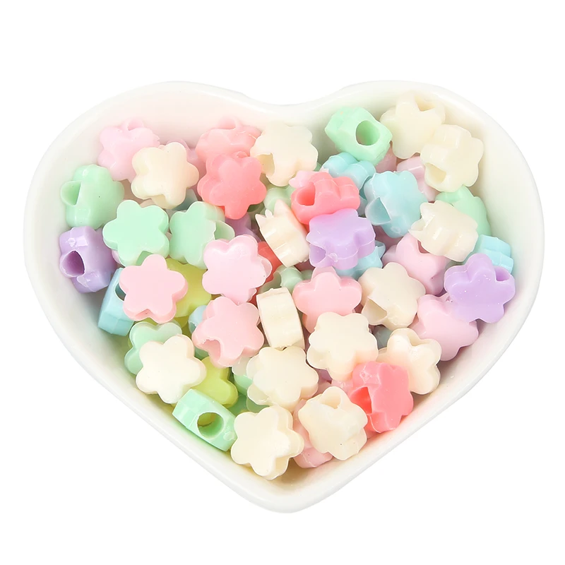 100 шт смешанные цвета трусы для девочек с рисунком сливового цветка акриловые