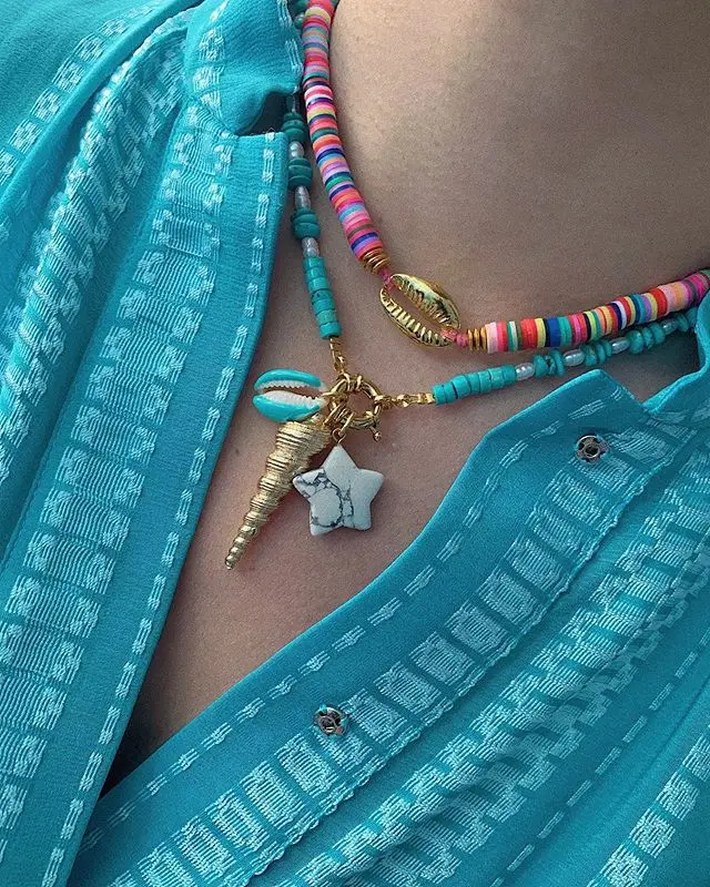 Лучший друг vsco девушка collares de moda цепочка культивированный настоящий натуральный жемчуг пресноводный жемчуг кулон бритва ожерелье для женщин