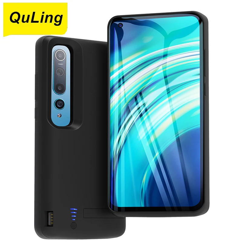 QuLing 5000 мАч для Xiaomi Mi 10 Pro 9 чехол аккумулятора зарядное устройство | Мобильные