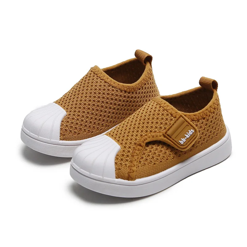 

Kids Breathable Sneakers Summer Boy Casual Girls Flats Spring Casual Candy Color Children's Sports Shoes Baby Net White Shoes