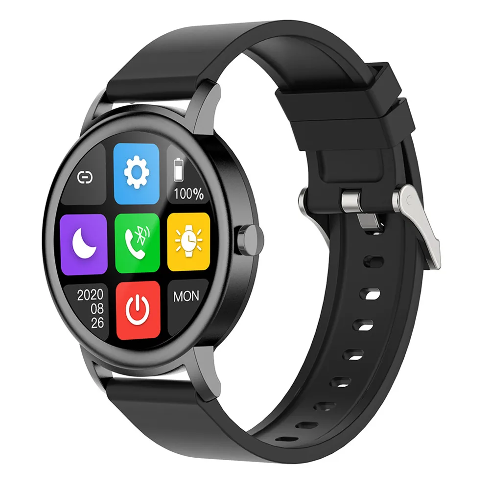 

Top 2021 Woman Watches Ladies Wrist Watch Heart Rate Blood Pressure Oxygen monitoring Smart Bracelet Smart Watch for Men