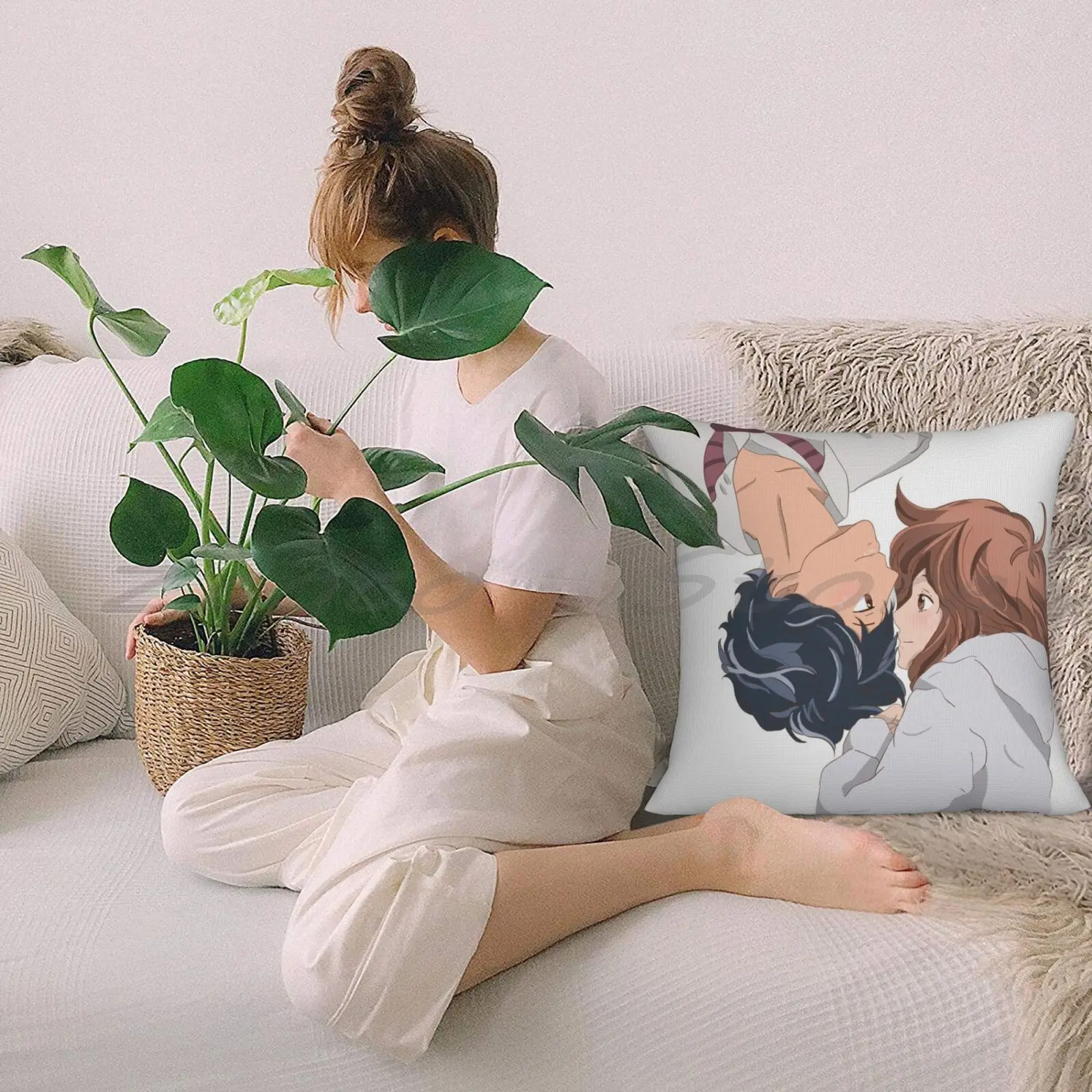 Ao Haru Ride 02 персонализированный рисунок Diy плюшевая льняная бархатная Удобная