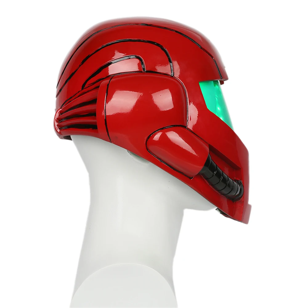 XCOSER Metroid Samus Aran шлем светильник на всю голову маска гоночный стиль полимерный
