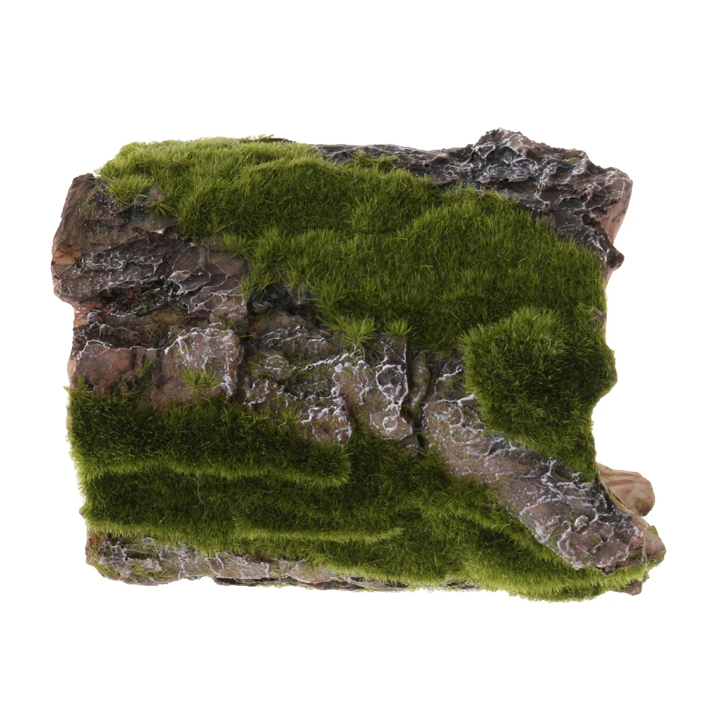 

Tree Bark Bends Cave Reptile Amphibian Habitat Decor Tank Ornaments