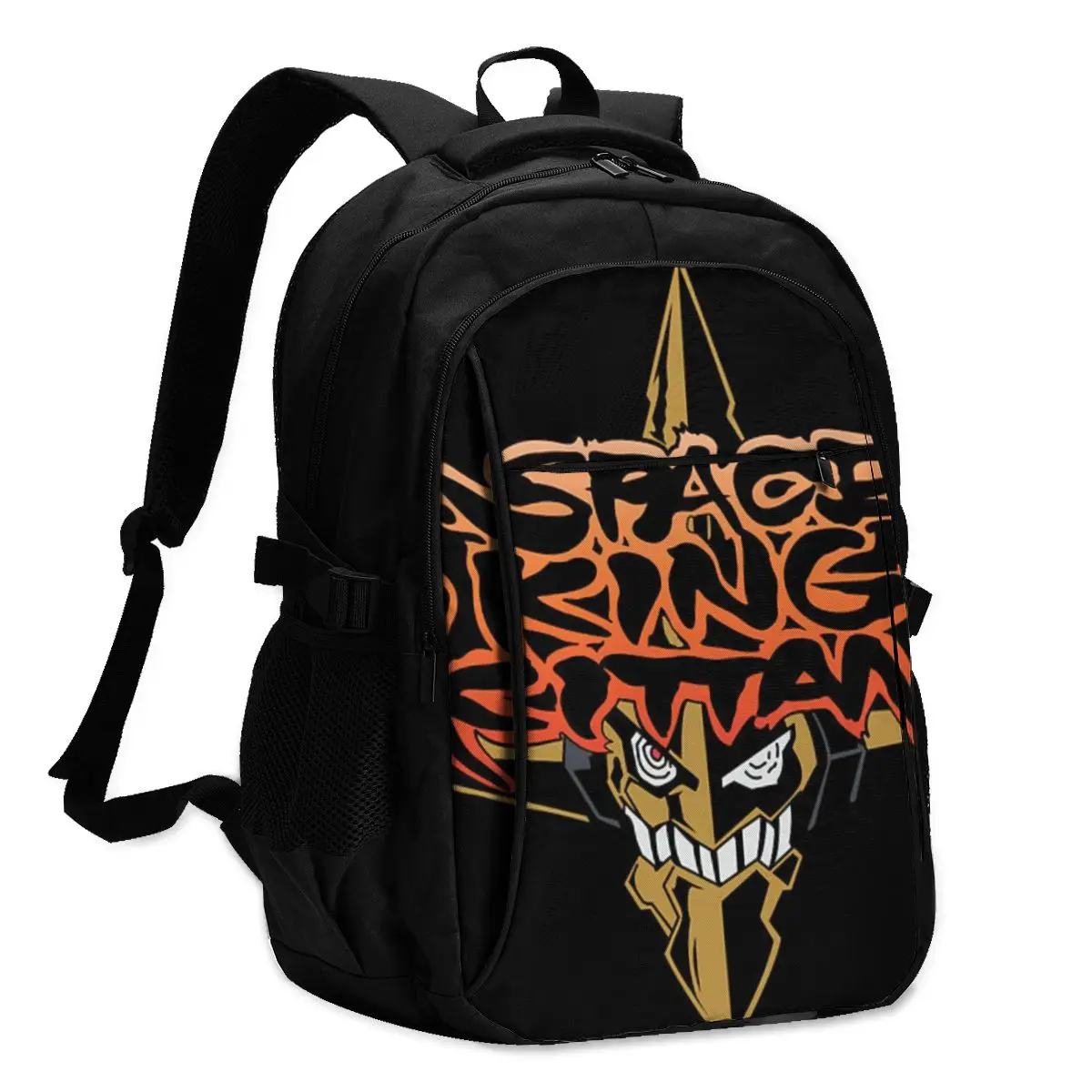 

Gurren Lagann Backpacks Charger USB Commuter Unisex Backpack Big Streetwear Bags