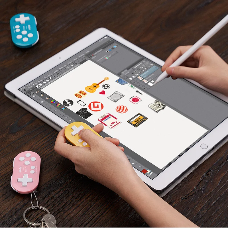 8BitDo Zero 2 Bluetooth Gamepad Wireless Joypad for Nintendo Switch Windows Android MacOS Raspberry Pi Mini Game Crontroller |