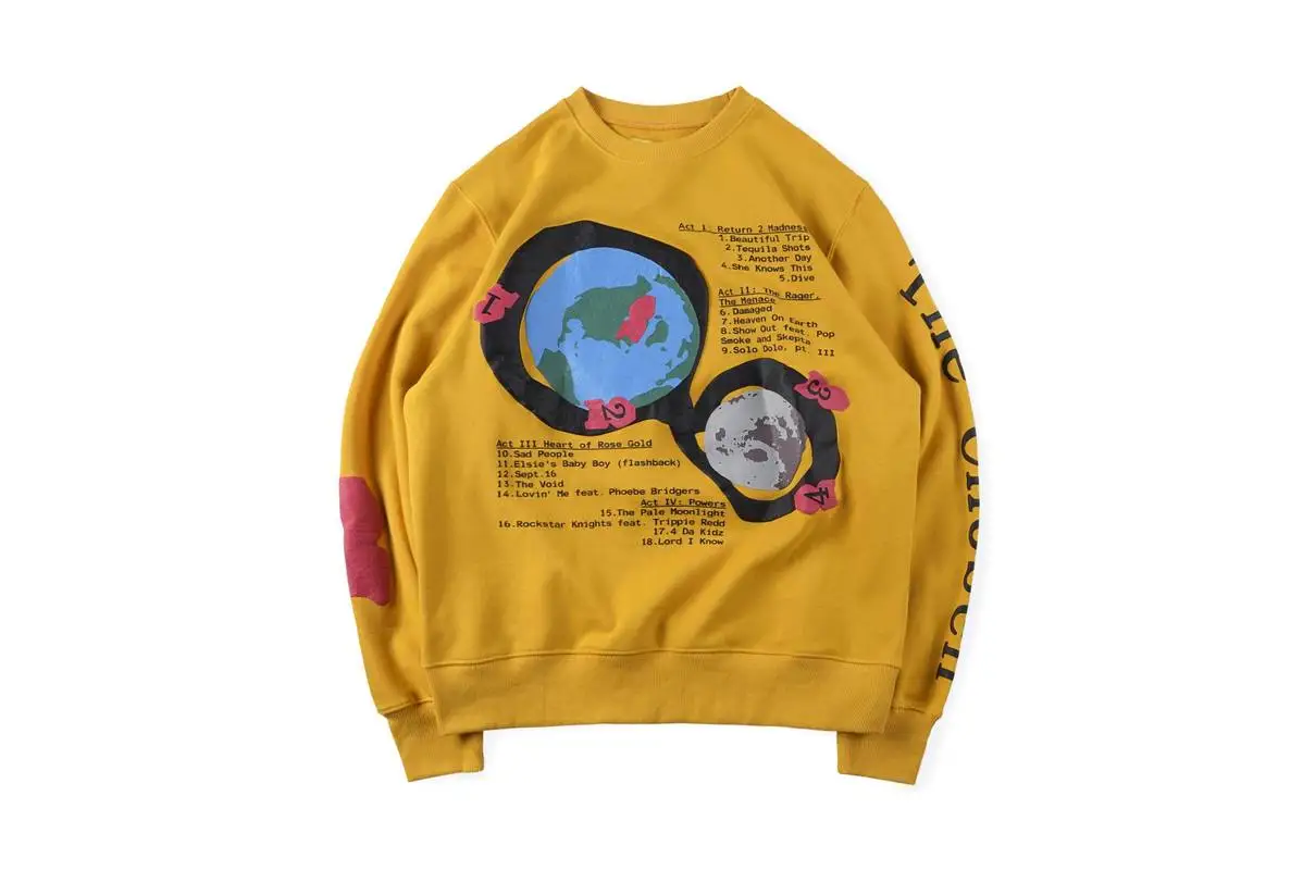 

22SS Foam Pattern Printing CPFM.XYZ Hoodie Men Women EU Size Pure Cotton CPFM Sweatshirt Streetwear Autumn Winter Harajuku