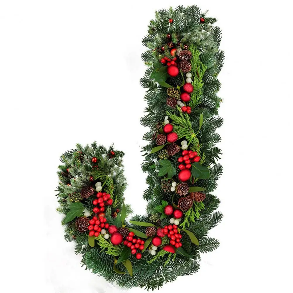 

DIY Christmas Wire Wreath Frame Solid Construction Rust-proof Metal Xmas Candy Cane Wire Wreath Frame J-shaped Garland Decor