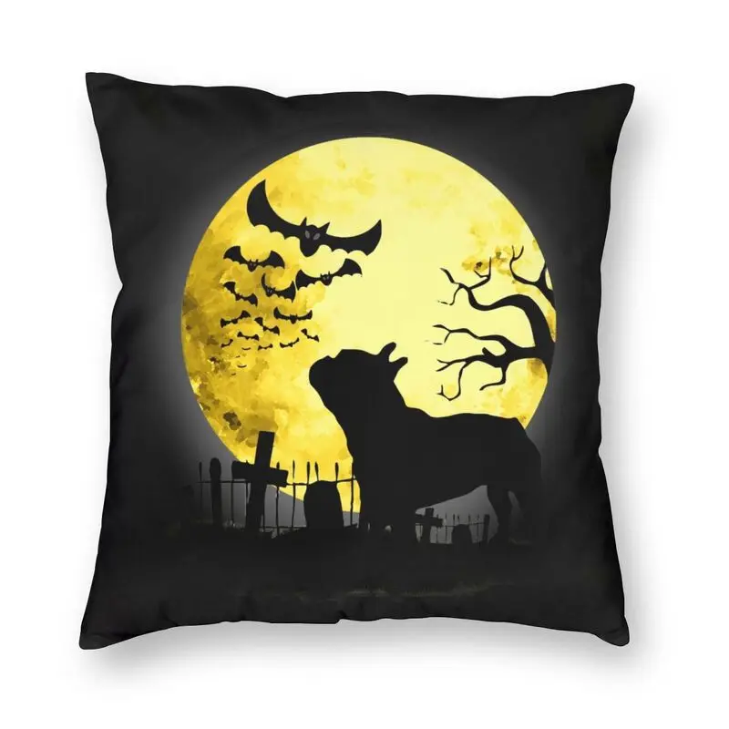 

Наволочки в виде французского бульдога 40x40 см, бархатный чехол в виде французской собаки, квадратная наволочка для дивана, украшение для гос...