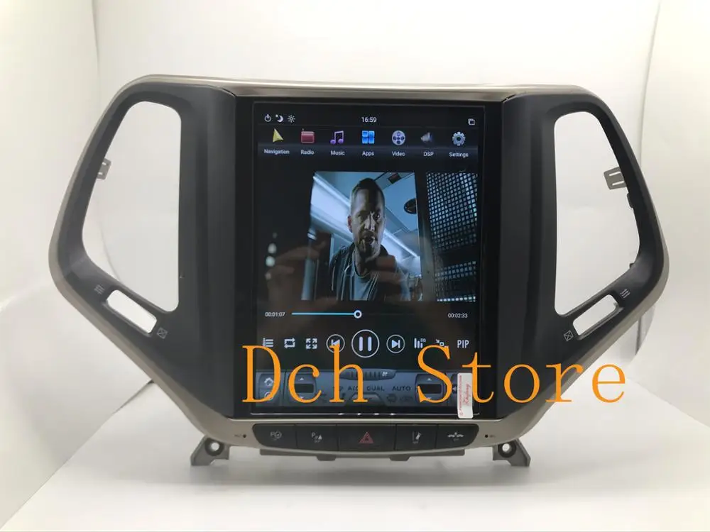 10 4 дюймовый вертикальный экран Tesla Style Android 9 0 автомобильный DVD GPS навигатор плеер