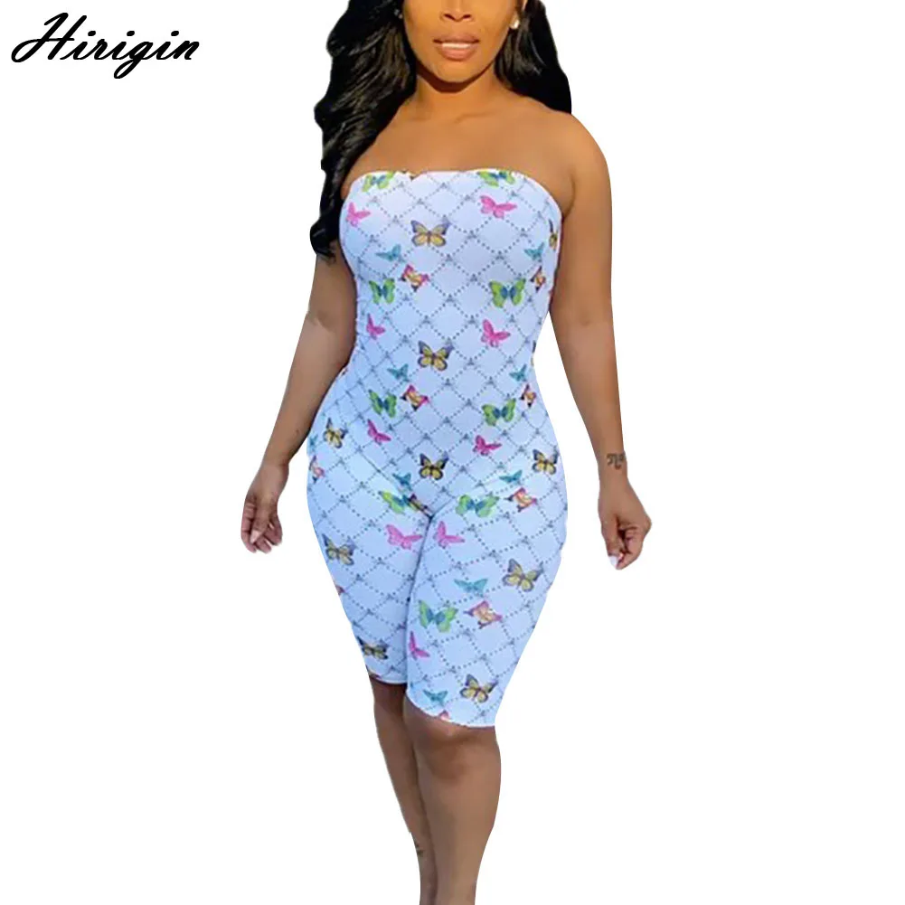 Комбинезон женский с принтом бабочек пикантная одежда для спортзала