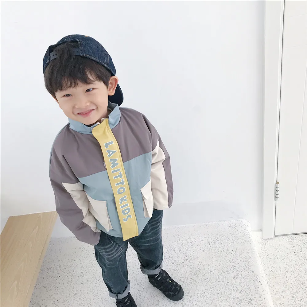 Tonytaobaby/зимнее платье; новая стильная детская одежда; теплое пальто; одежда для маленьких мальчиков; зимняя куртка для девочек