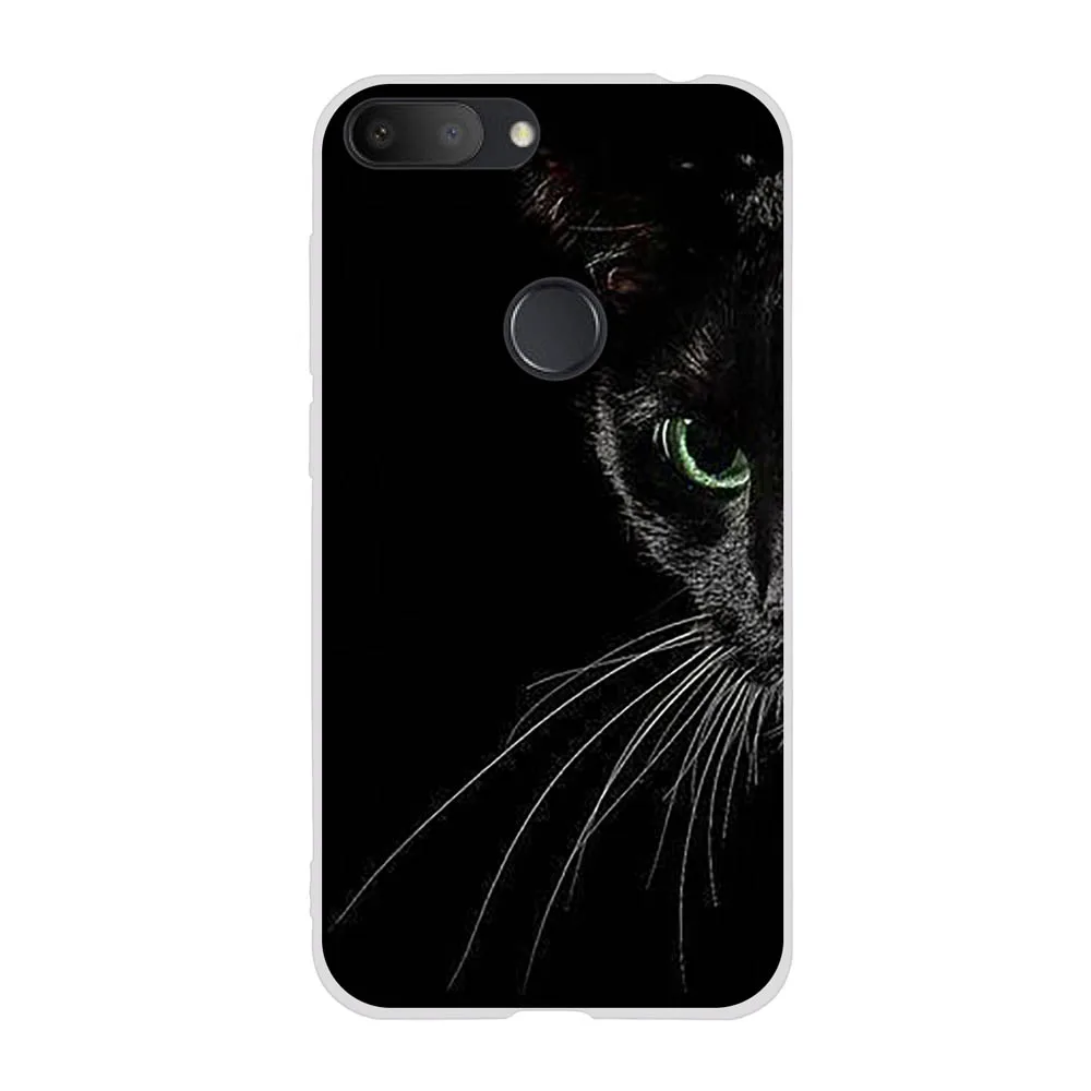 1 Чехол для Alcatel 1 S 1 S с милым рисунком кота из мультфильма, Мягкая силиконовая задняя крышка для Alcatels 1s 5024D, чехол для телефона - Цвет: 1
