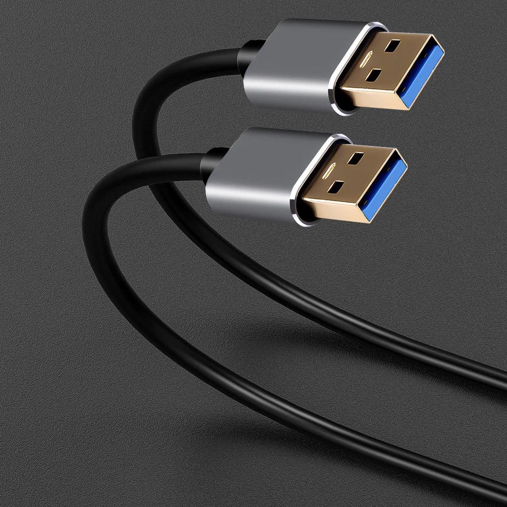 Kebidu 1 м USB к кабель Тип A папа мужчине 3 0 удлинитель для жесткого диска веб камера