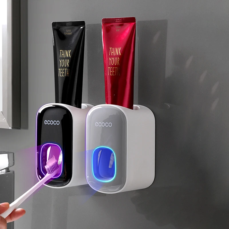 Набор аксессуаров для ванной комнаты ECOCO автоматическая дозатор зубной пасты