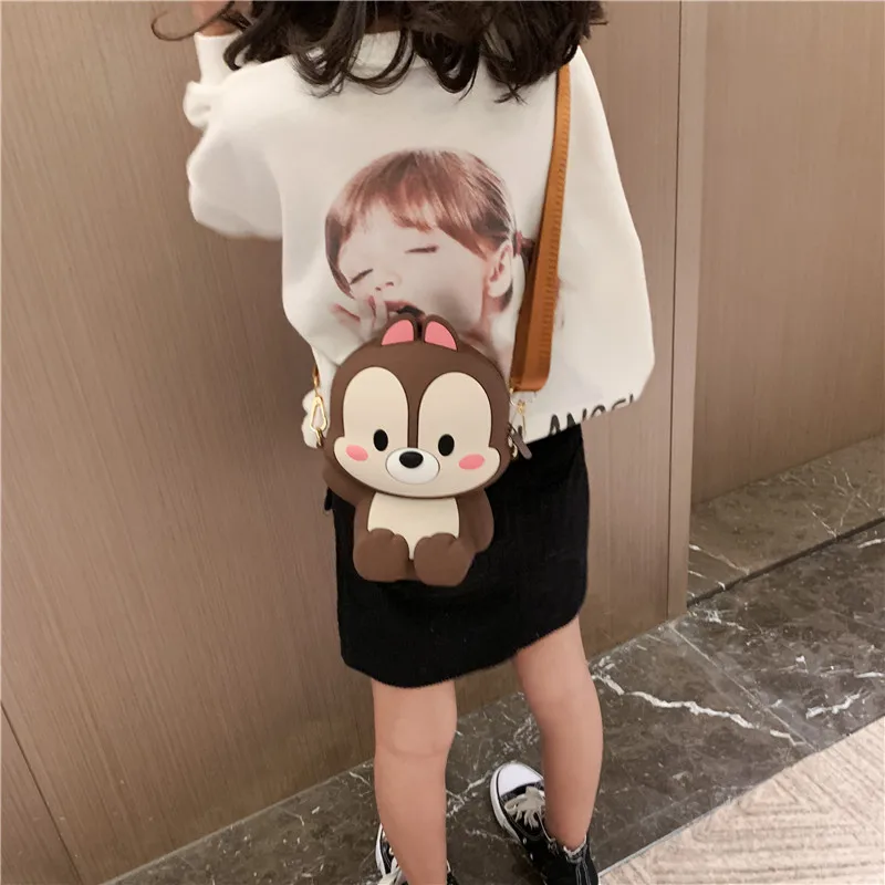 Модная сумка-мессенджер для девочек сумки через плечо на силиконовая