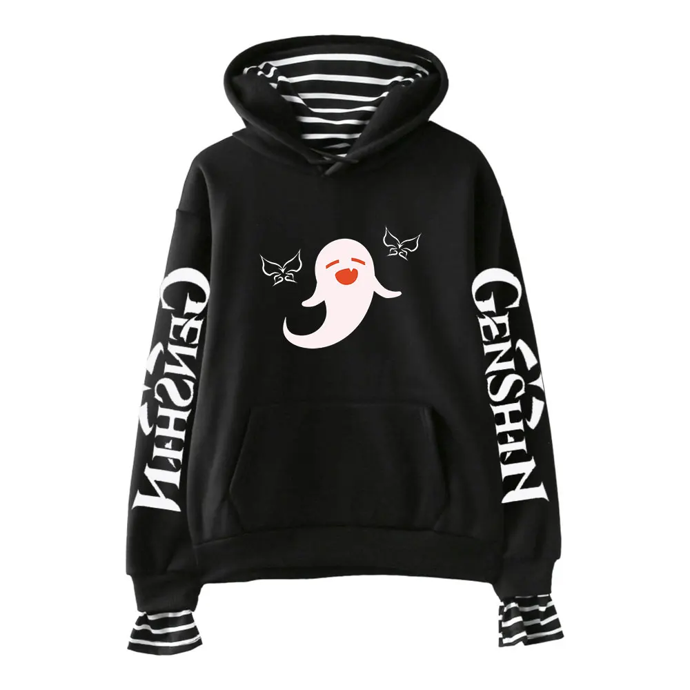 

Толстовки с принтом «Game Genshin Impact Hu Tao Harajuku», мужская и женская накидка, худи, пуловер унисекс, спортивные топы на осень и зиму