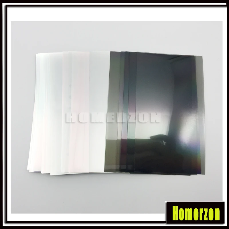 10psc Original The Light LCD Polarize Film For iPhone 4S 5G 6G 6S 6Plus 7G 7P 8G 8Plus On Back Bottom Polaroid Silver | Мобильные