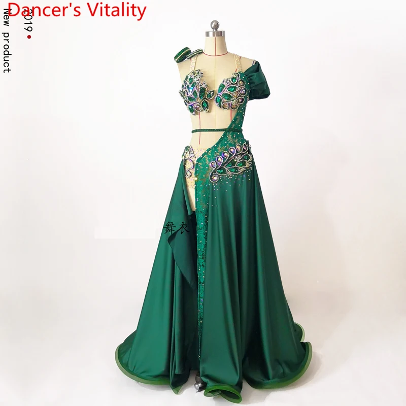 

High-end Custom New Belly Dance Costume Women High-end Custom One-piece Big Swing Skirt Suit Oriental Dance Costumes