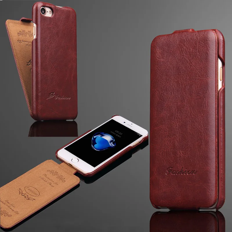 Роскошный чехол из натуральной кожи для Apple IPhone 7 8 X XR XS Max Модный с откидной