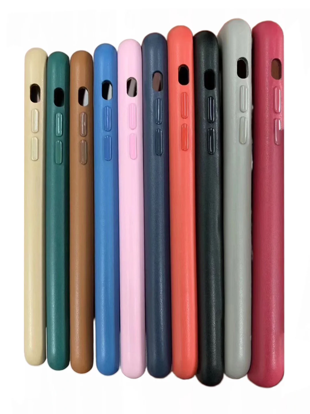 Оригинальный чехол из искусственной кожи для iPhone XS Max XR X 7 8 Plus оригинальный