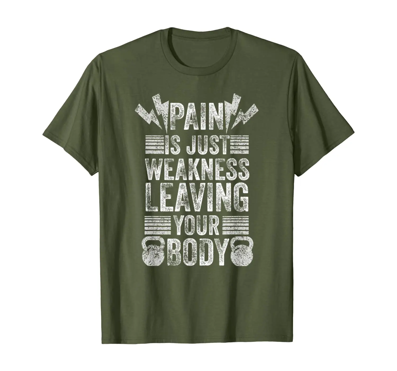 

AY: Pain is Just Weakness Leaving Your Body T-Shirt