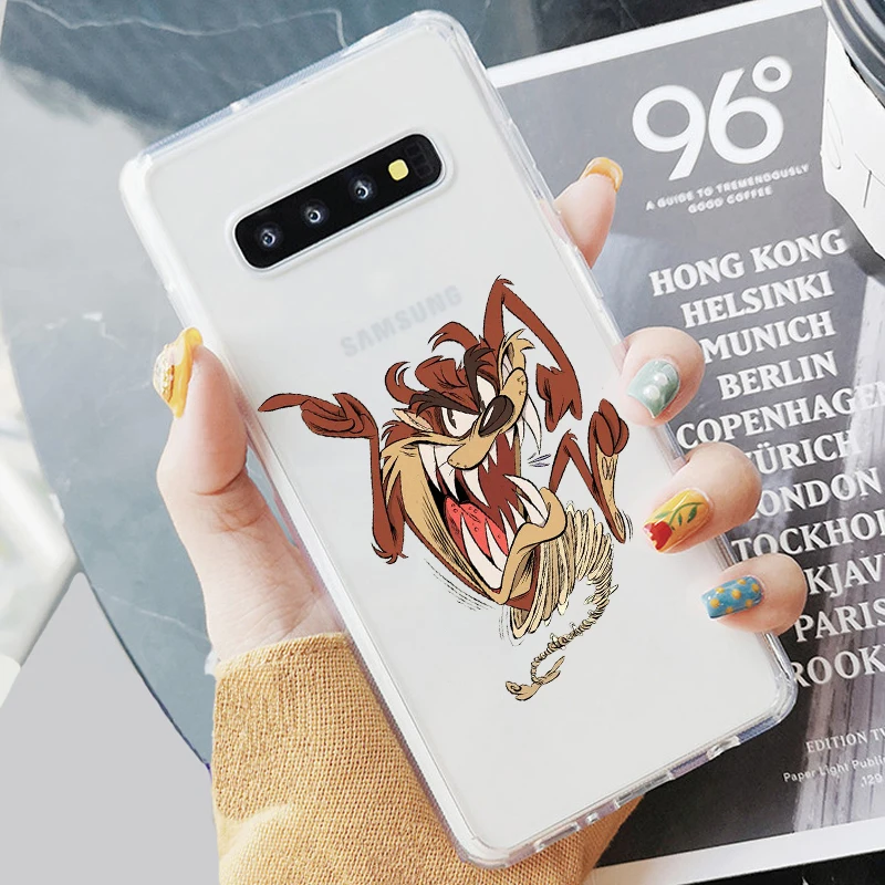 Мягкий прозрачный чехол из ТПУ для телефона Samsung S6 S7 Edeg S8 S9 Plus S10 A50 A30 A10 | Мобильные