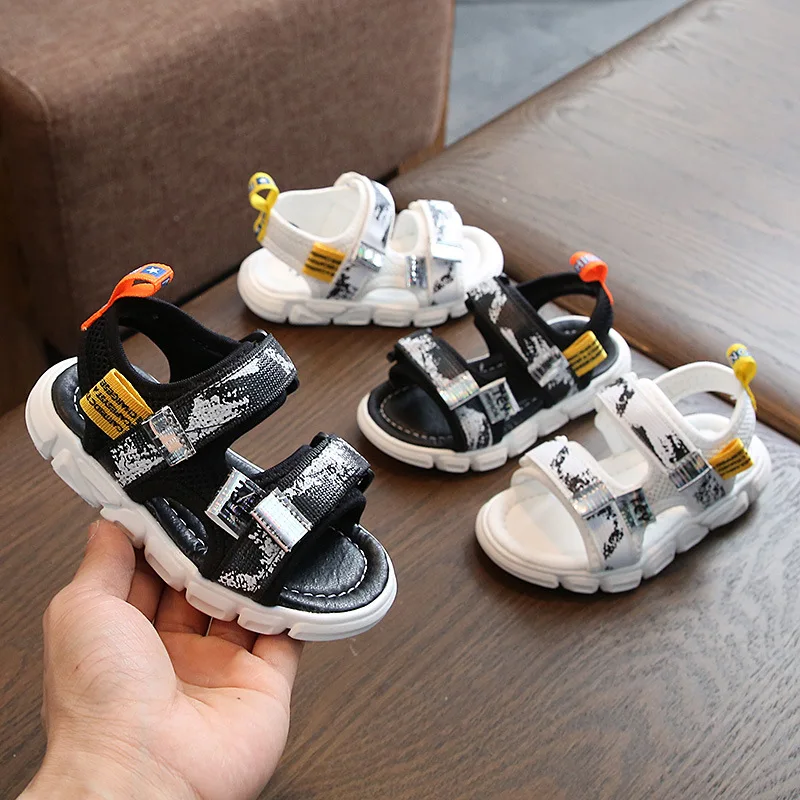 Детские сандалии детская обувь лето 2019 новинка для малышей маленьких мальчиков |