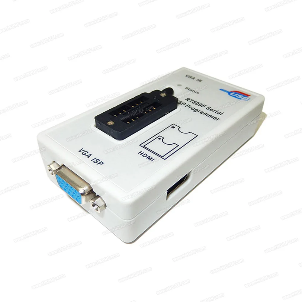 RT809F универсальный программатор ISP с ЖК-дисплеем + 8 адаптеров SOP8 IC Clip адаптеры ISCP