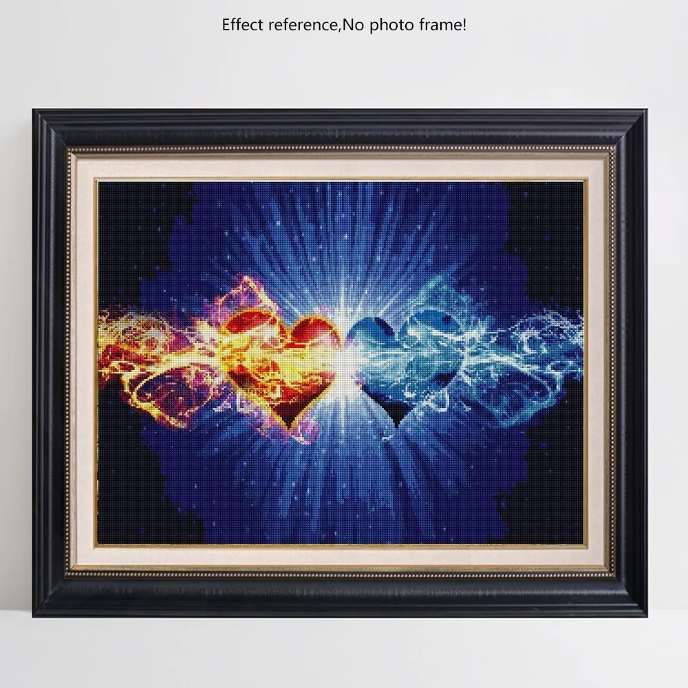 EverShine DIY Diamond Embroidery Full Display Heart Picture Of Rhinestones Painting Cross Stitch Handicraft Art Gift | Дом и сад